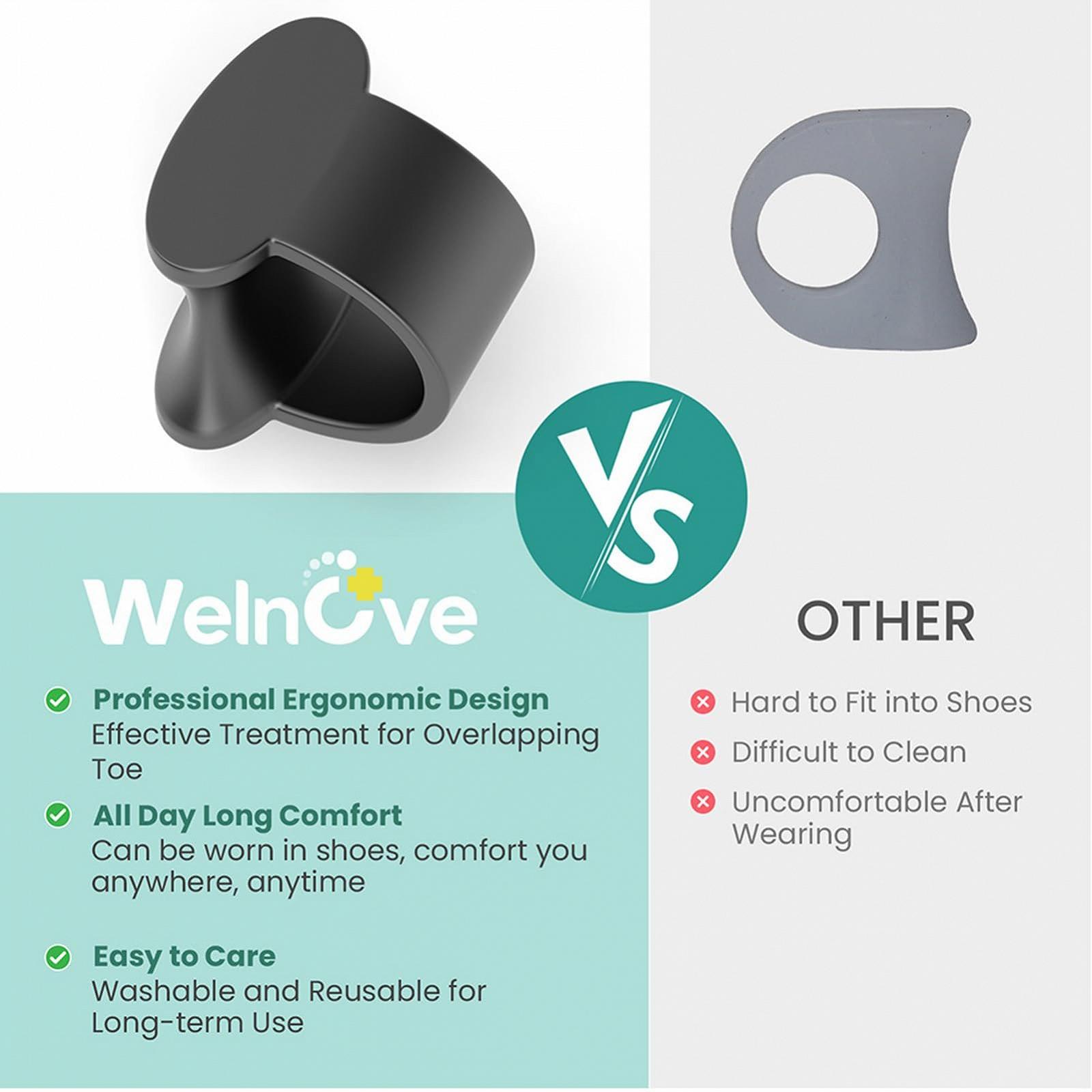 Роздільники для пальців ніг для корекції вальгусної деформації та відновлення форми пальців ніг, легкі силіконові, фото №5 Роздільники для пальців ніг для корекції вальгусної деформації та відновлення форми пальців ніг, легкі силіконові, фото №5