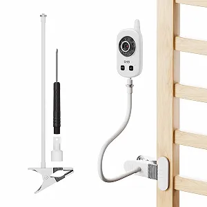Купити Тримач для відеоняні Gusfeliz GHB UU24 5 дюймів 720 HD Flexible 360° Adjustable - Фото 1 Тримач для відеоняні Gusfeliz GHB UU24 5 дюймів 720 HD Flexible 360° Adjustable - Фото 1
