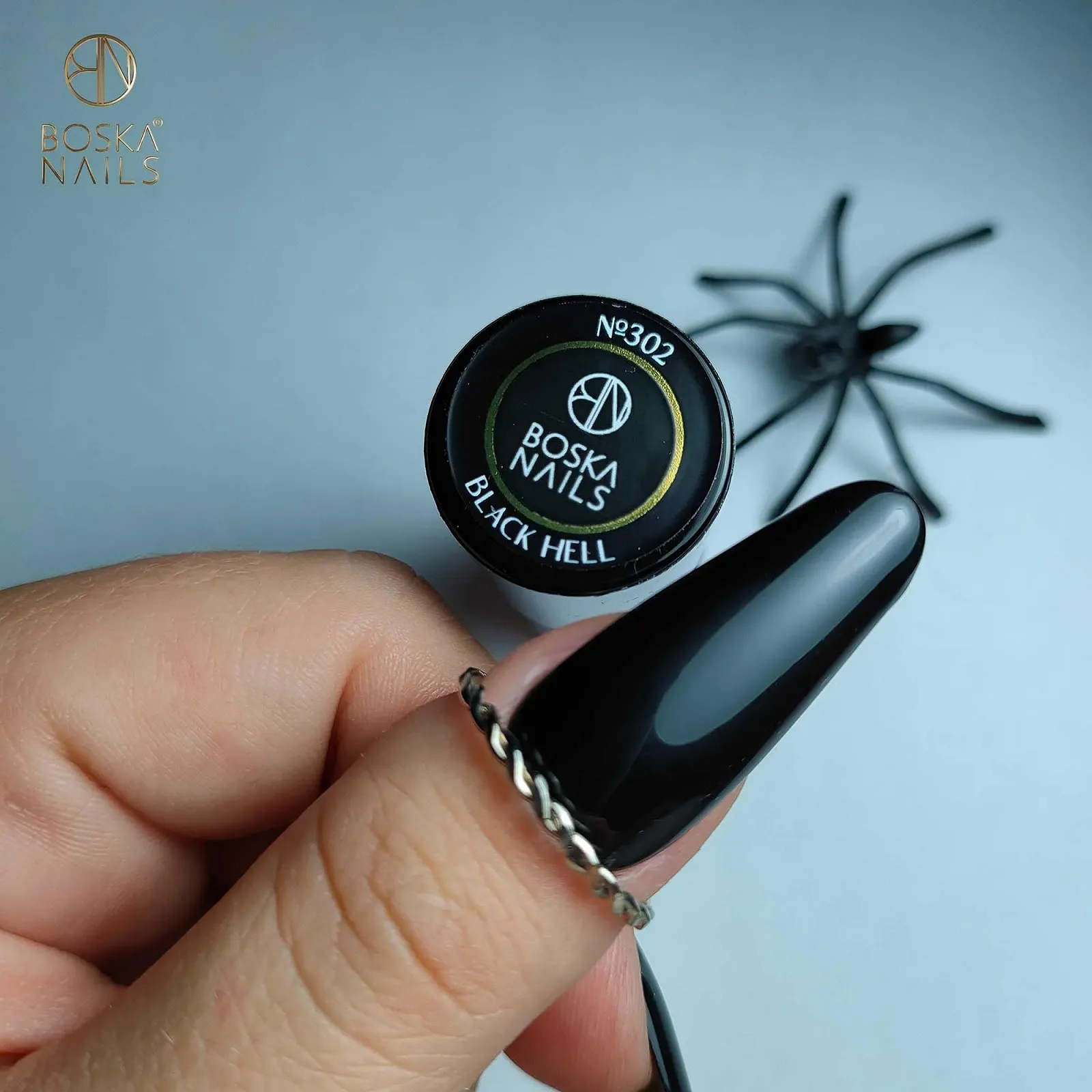 Гель-лак Boska Nails, набор из двух штук, DIVINE Collection, White Angel No.301, Black Light #302, 6 мл, фото №8 Гель-лак Boska Nails, набор из двух штук, DIVINE Collection, White Angel No.301, Black Light #302, 6 мл, фото №8