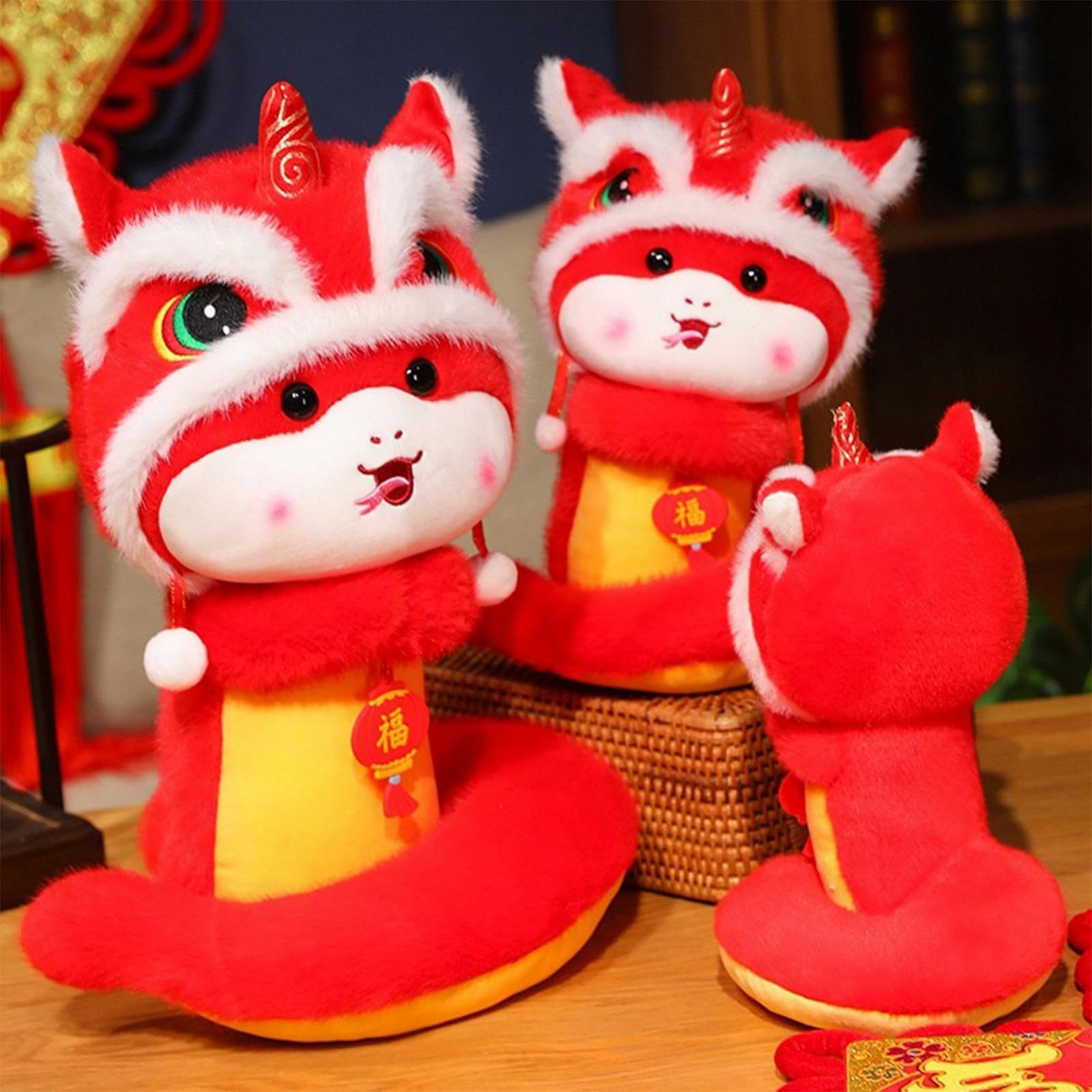 Плюш Жива Шанай Шланг Плюшова Змія Червоний, фото №6 Плюш Жива Шанай Шланг Плюшова Змія Червоний, фото №6