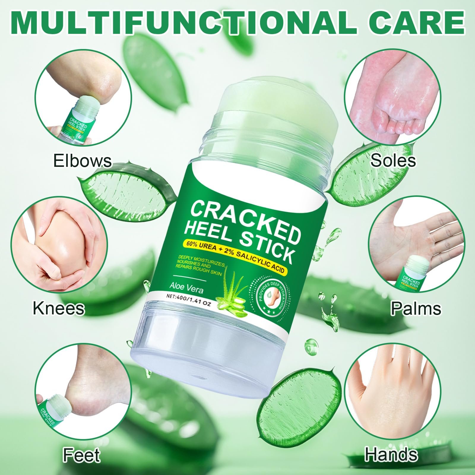 Бальзам-стік для ніг Cracked Heel Repair зволожувальний з сечовиною Smooth, фото №3