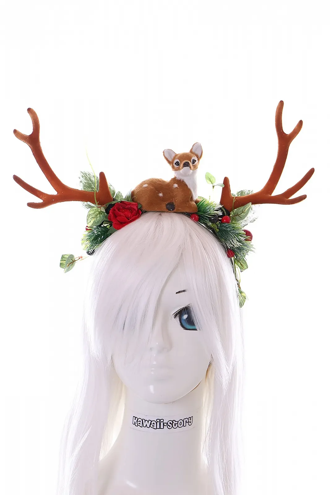 Обруч Штучні рослини з оленячими рогами, фото №3