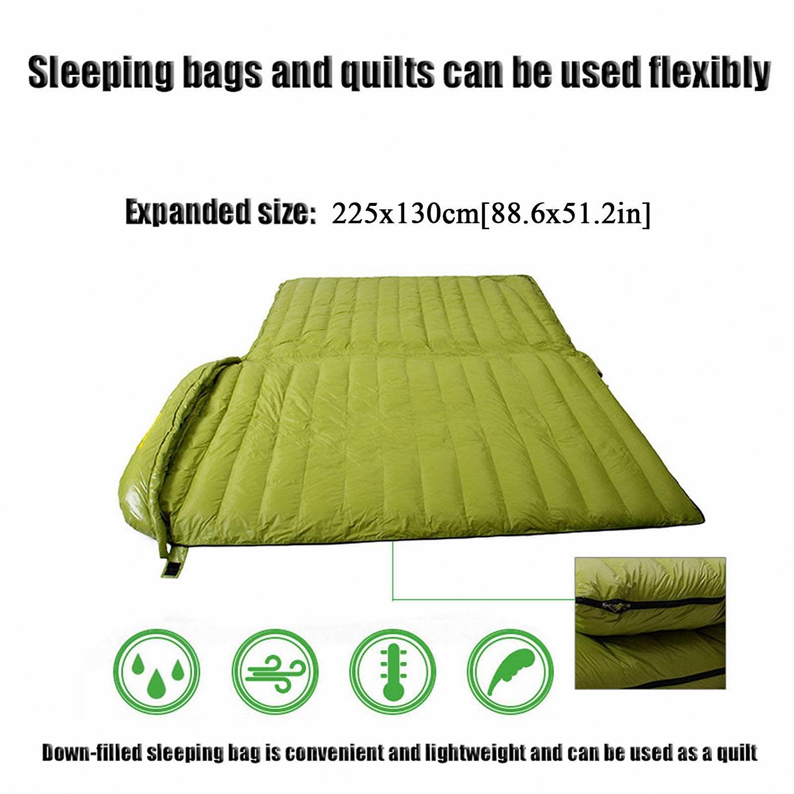 Спальный мешок MYVVKIA Outdoor Gänsedaunenschlafsack 1000 г, фото №5