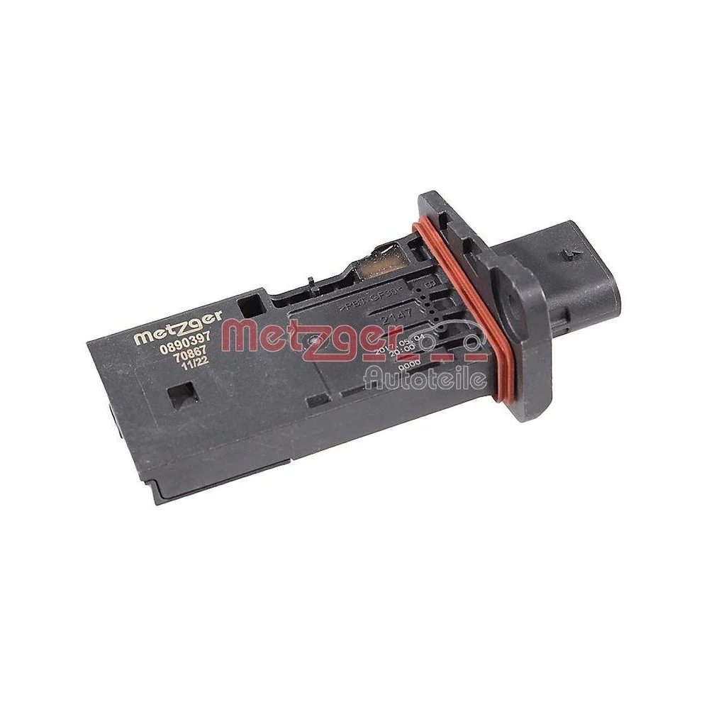 Датчик масової витрати повітря METZGER 0890397 для SEAT VW, фото №1