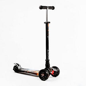 Самокат Best Scooter MAXI S 4 колеса PU СВЕТ Planets 60 кг Разноцветный 111810