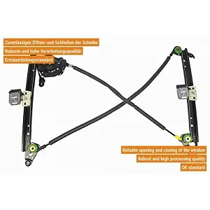 Склопідйомник VAICO V10-9855 SEAT SKODA VW VAG synthetic.ua - Фото 1