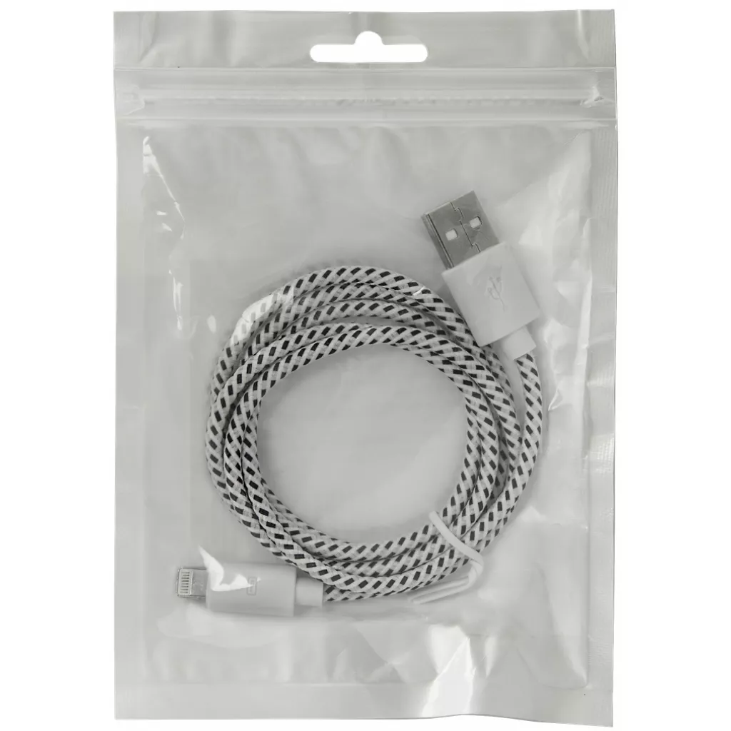 Дата кабель USB 2.0 AM to Lightning 1.0m ACH01-03T Defender 87471, фото №3