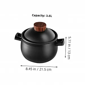 Каструля для запікання термостійка для супів та рагу для газових та індукційних плит міцна synthetic.ua - Фото 1