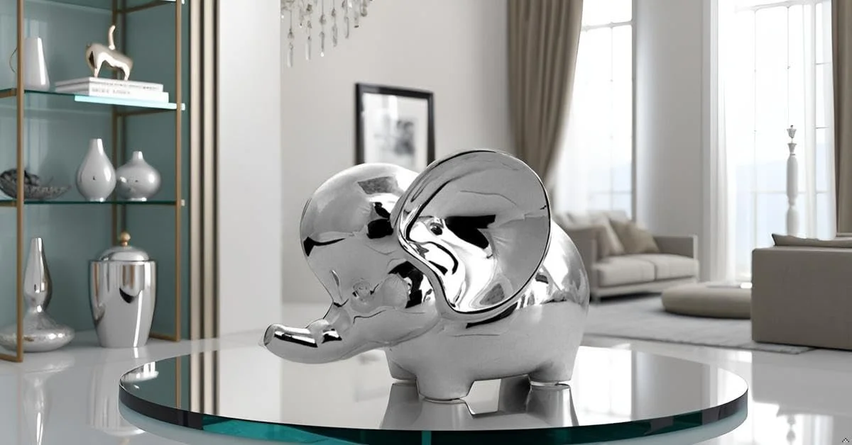 Скарбничка SILBERKANNE Elephant Premium Silver Plated Silver, фото №5