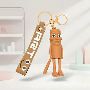 Брелок Тун Тун Тун Сахур Tun Tun Tun Sahur итальянский брейнрот мем игрушка на рюкзак, ключи 9 см - Фото 1