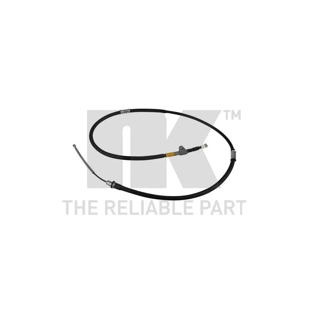 Трос стояночного тормоза NK 9045114 левый, фото №1 Трос стояночного тормоза NK 9045114 левый, фото №1
