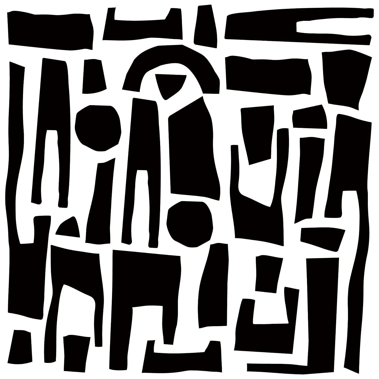 Наклейки на стіну Абстрактні форми Геометричні Вінілові 76 шт., фото №1 Наклейки на стіну Абстрактні форми Геометричні Вінілові 76 шт., фото №1