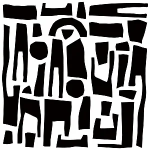 Наклейки на стіну Абстрактні форми Геометричні Вінілові 76 шт. - Фото 1