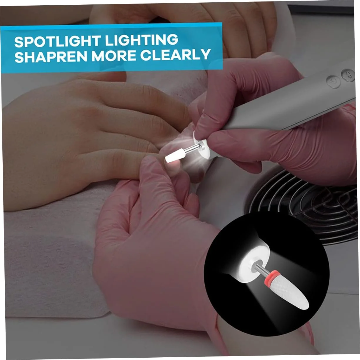 Инструмент для полировки ногтей Аккумуляторный USB, фото №9 Инструмент для полировки ногтей Аккумуляторный USB, фото №9