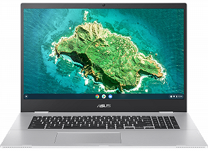 Ноутбук 17.3" Asus Chromebook CX1 (CX1700CKA-BX0115) Intel Celeron N6000 RAM 8GB eMMC 128GB 12год батарея Chrome OS (UKR) - Фото 1