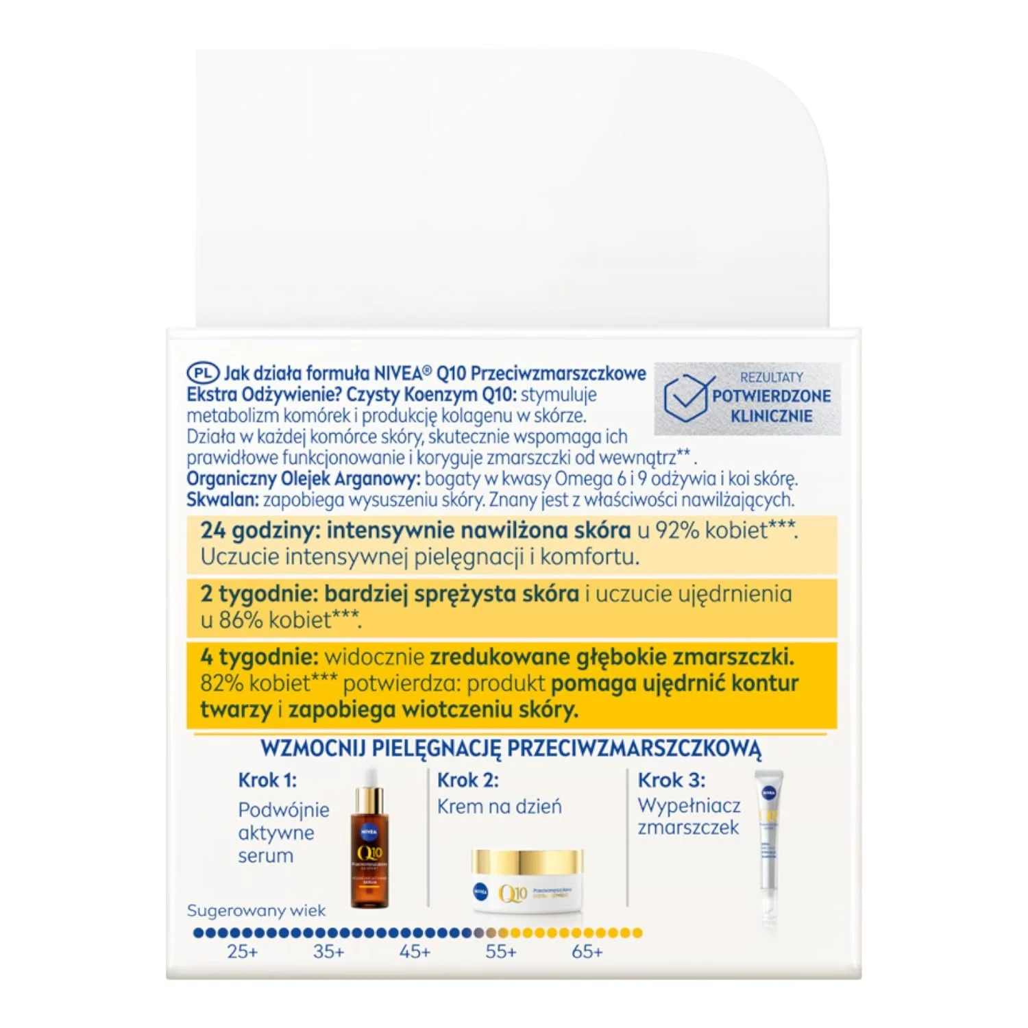 Денний крем проти зморшок NIVEA Q10 Extra Nutrition Reconstructive SPF 15 50 мл, фото №2 Денний крем проти зморшок NIVEA Q10 Extra Nutrition Reconstructive SPF 15 50 мл, фото №2