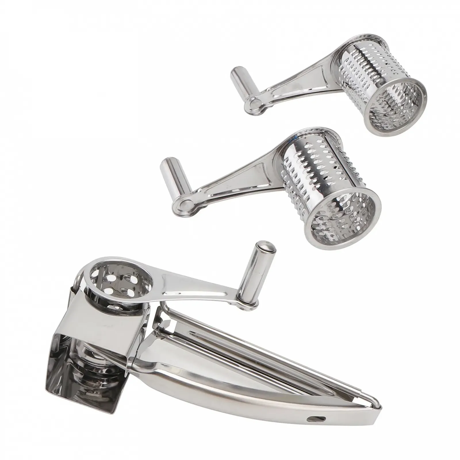 Ручная терка Abaodam 4 шт. Вращающаяся ручка, фото №1