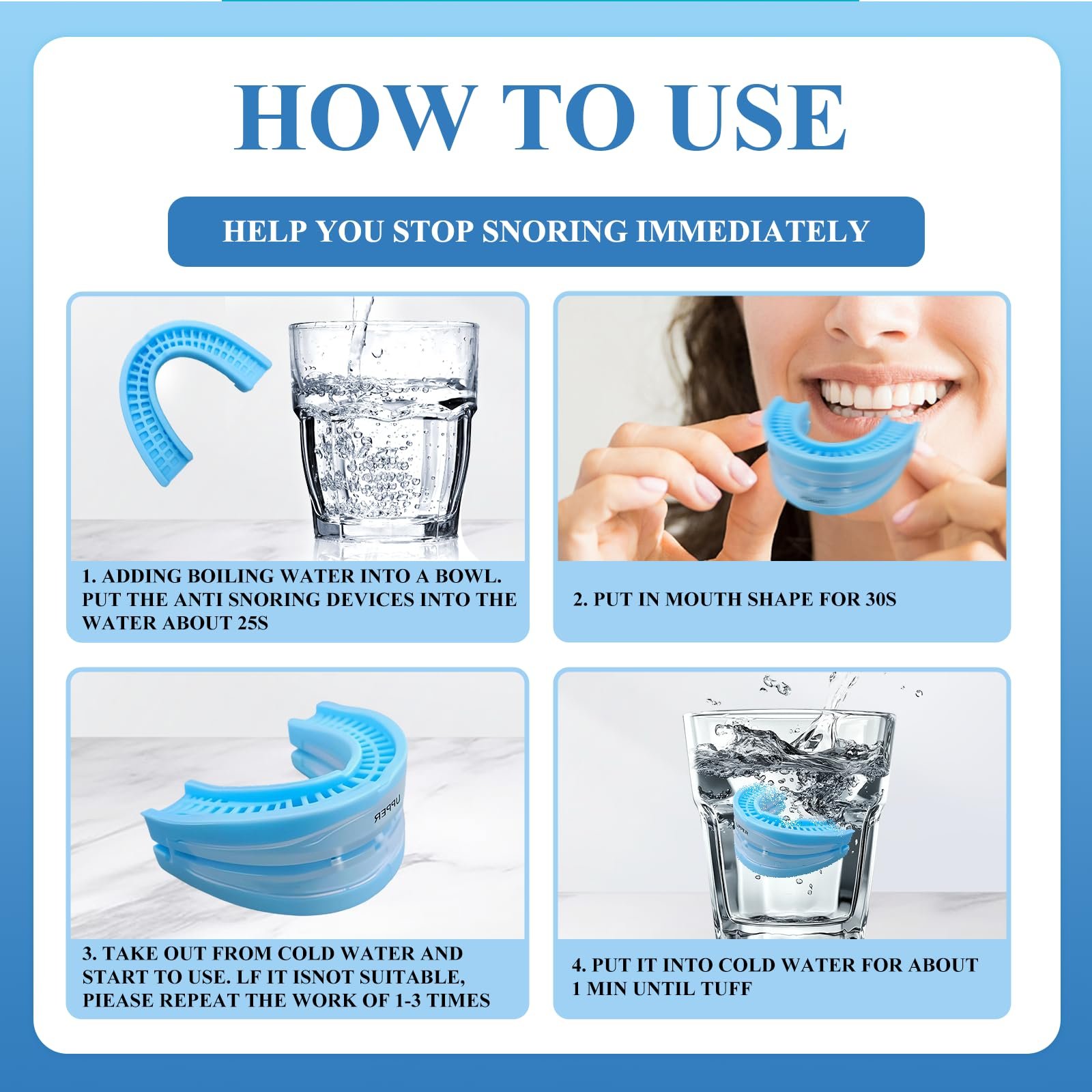 Капа від хропіння, Стопер, фото №7