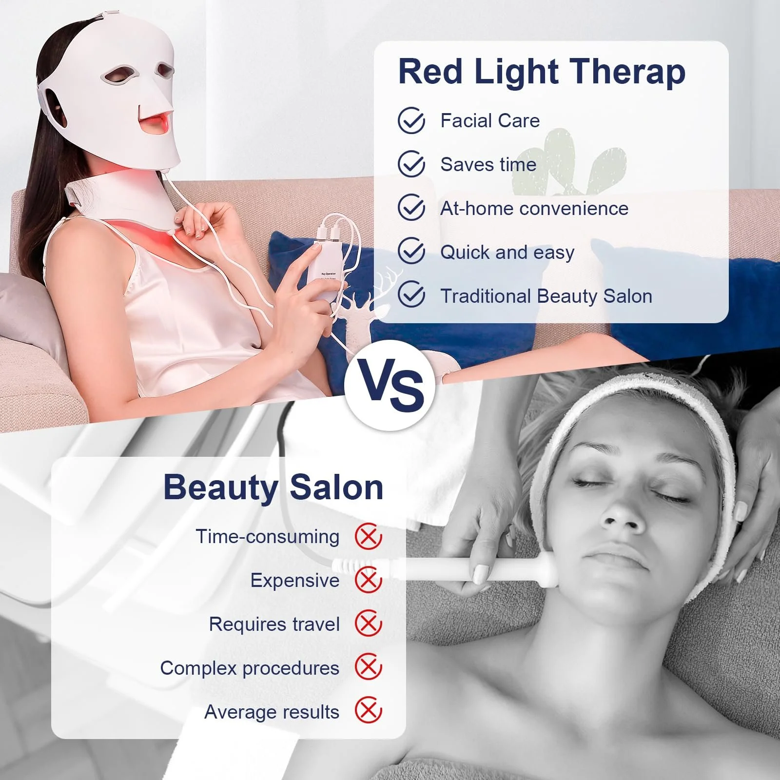 LED Маска для обличчя Силіконова Світлотерапія Червоне світло Омолодження Підтяжка Розгладження зморшок, фото №3