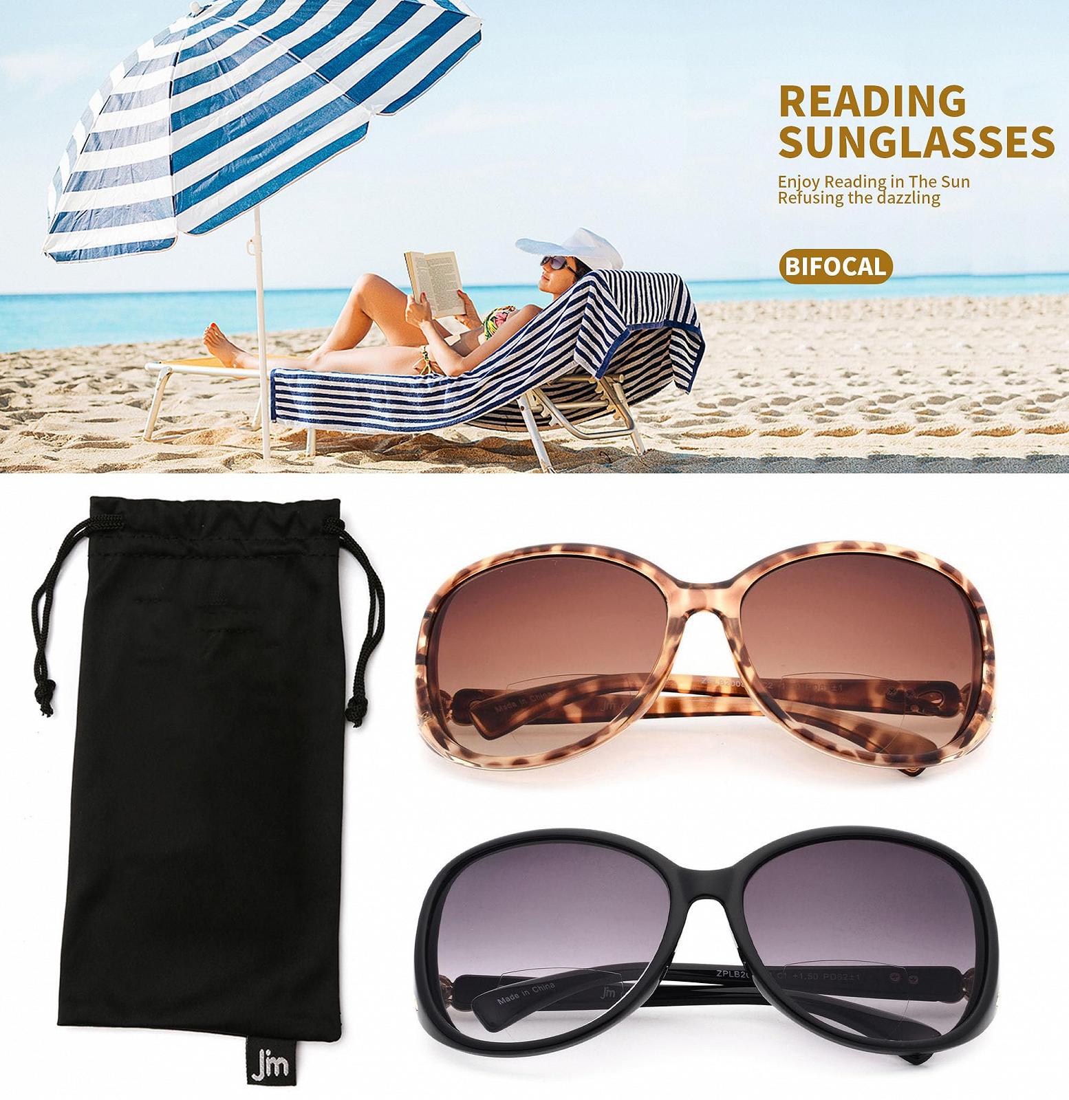 Сонцезахисні окуляри Жіночі класичні біфокальні JM Вінтажні, фото №7