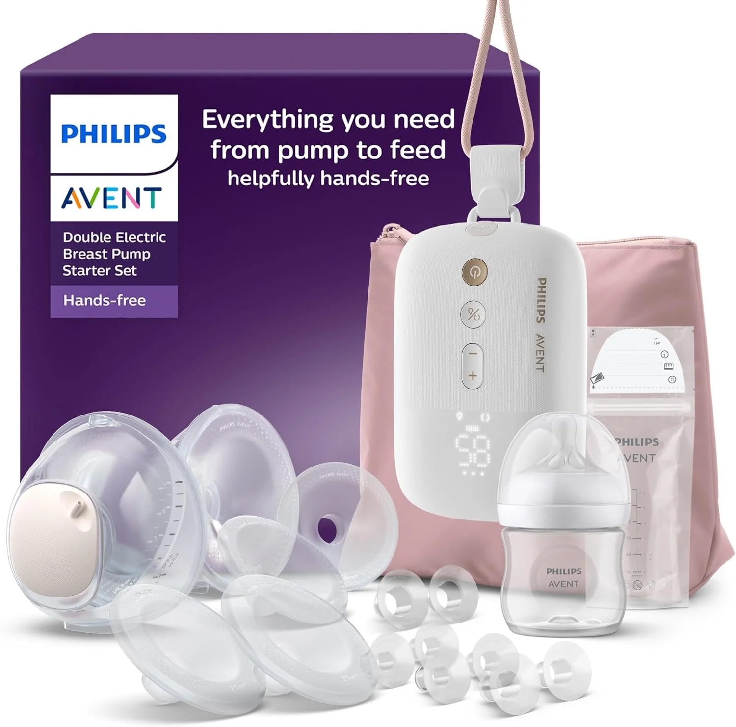 Стартовий набір молоковідсмоктувача Philips Avent Hands-Free SCD553/11, фото №1 Стартовий набір молоковідсмоктувача Philips Avent Hands-Free SCD553/11, фото №1