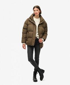 Куртка Superdry стеганая средней длины synthetic.ua - Фото 1
