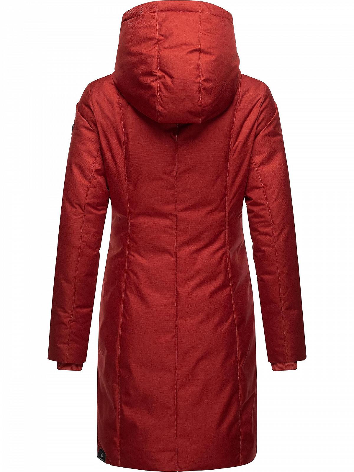 Пальто зимове Ragwear Amarri Жіноче Водонепроникне стьобане з капюшоном, фото №3