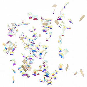 Стразы для ногтей Beavorty, кристаллы, украшения для ногтей, наклейки для ногтей, драгоценные камни для ногтей, бриллианты, 3D акриловые стразы, плоская упаковка 100 шт. - Фото 1