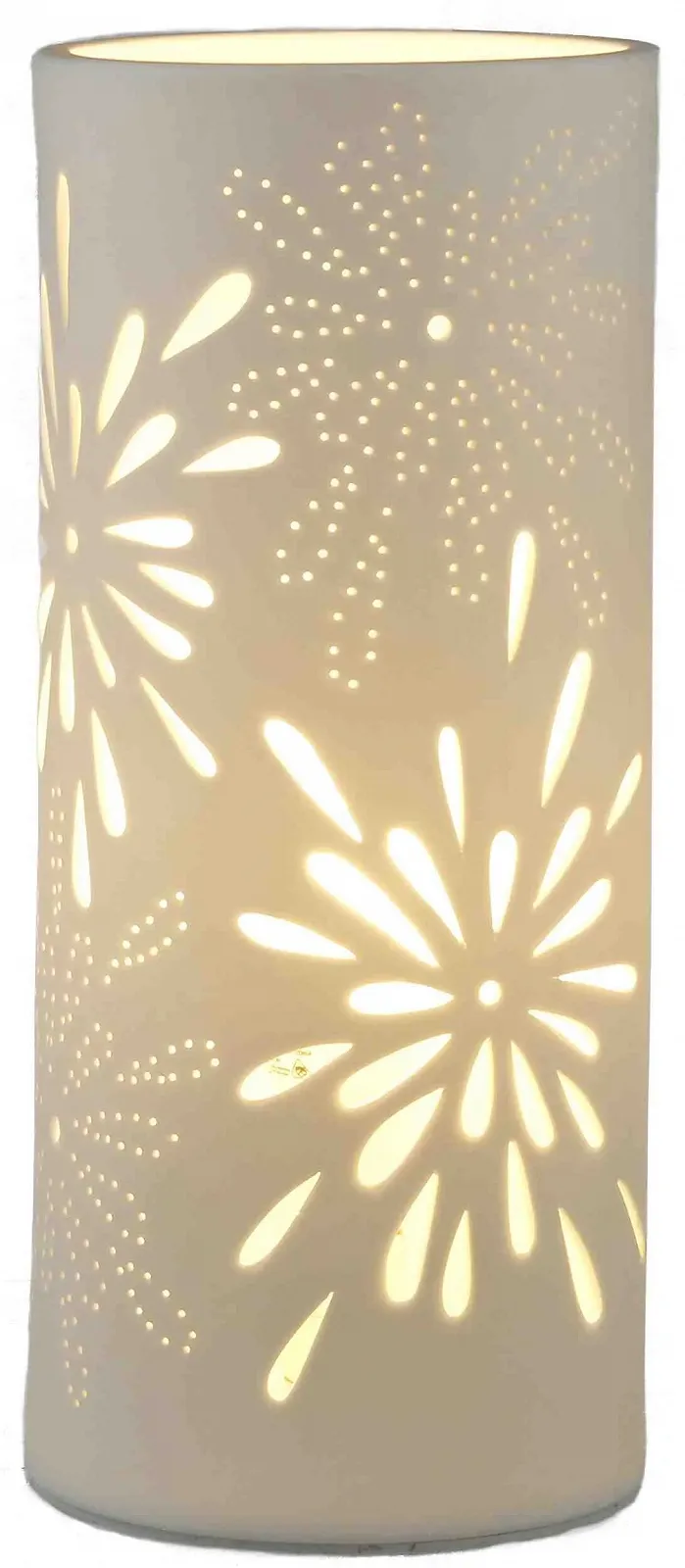 Настільна лампа HGD Porcelain Керамічна Біла, фото №1