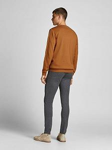 Пуловер JJEBASIC KNIT CREW NECK NOOS 12137190-Umber Jack&Jones  XXL synthetic.ua - Фото 1