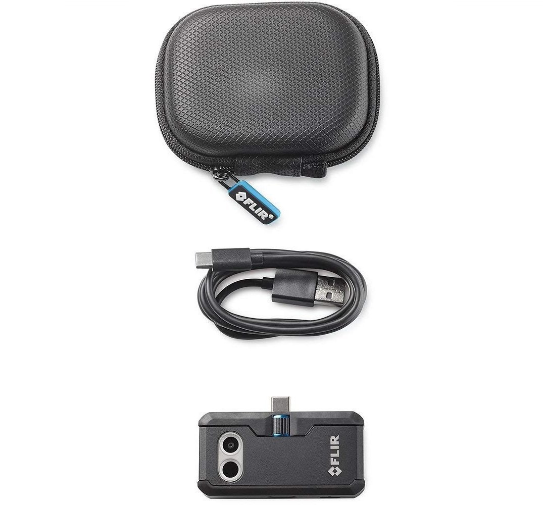 Тепловизионная камера FLIR ONE Pro LT / Type-C / 80 x 60 / 100mk / 8.7Hz / Черный, фото №6