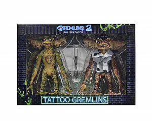 Набір фігурок NECA Gremlins 2 Tatttoo Gremlins Set of 2 18 см synthetic.ua - Фото 1