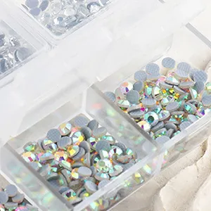 Блёстки для ногтей Brussel, 12 ячеек/коробка, смешанные металлические блёстки для ногтей, пайетки для маникюра, бисер, камни, украшения для ногтей 2# synthetic.ua - Фото 1