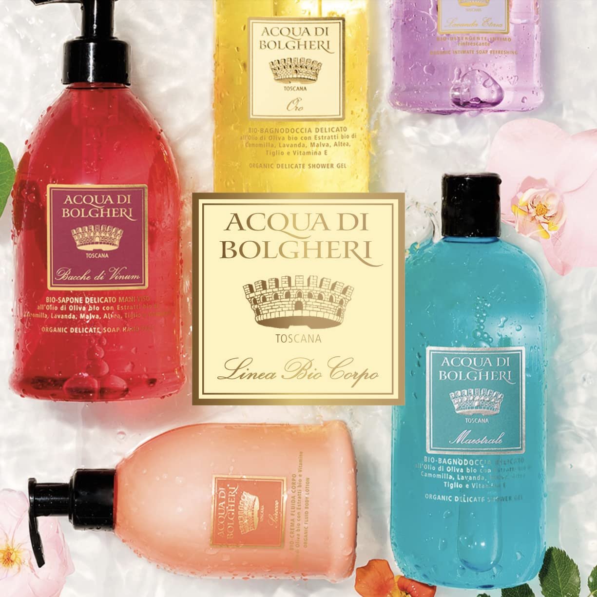 Гель для душу та ванни Dr. Taffi Acqua di Bolgheri Maestrale Organic & Vegan 500 мл, фото №5