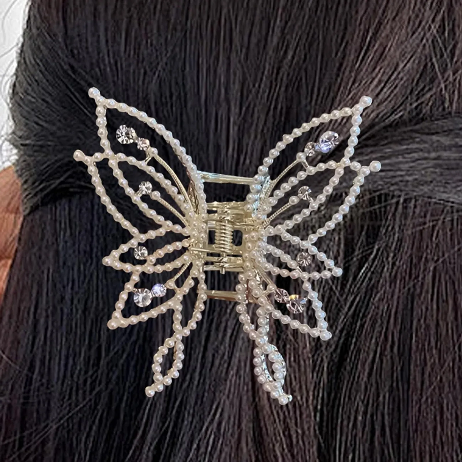 Заколка для волос Метелик Crystal Модный Блестящий Страз Свадебный, фото №2 Заколка для волос Метелик Crystal Модный Блестящий Страз Свадебный, фото №2