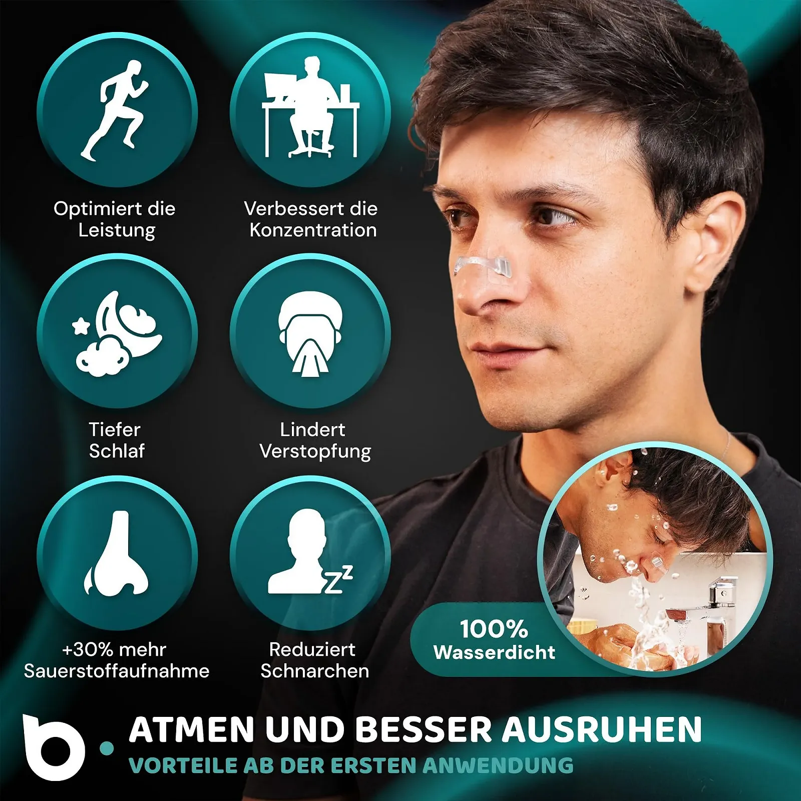 Магнітні назальні пластирі Premium Pro Edition Mega Pack 60 шт + коробка для зберігання, фото №3 Магнітні назальні пластирі Premium Pro Edition Mega Pack 60 шт + коробка для зберігання, фото №3