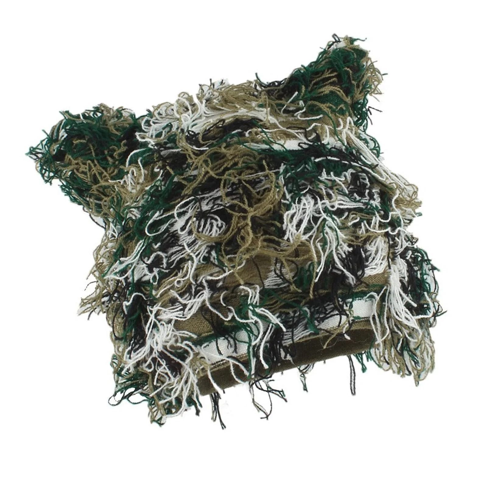 Хутряна шапка-вушанка Limtula з котячими вушками Вязана, фото №3