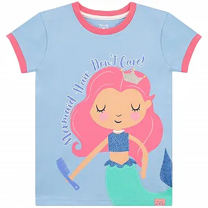 Пижама Harry Bear Glitter Mermaid Шорты для девочек synthetic.ua - Фото 1