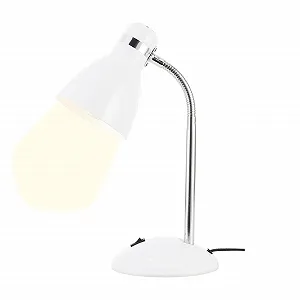 Настільна лампа Brilliant Allison E27 Біла - Фото 1