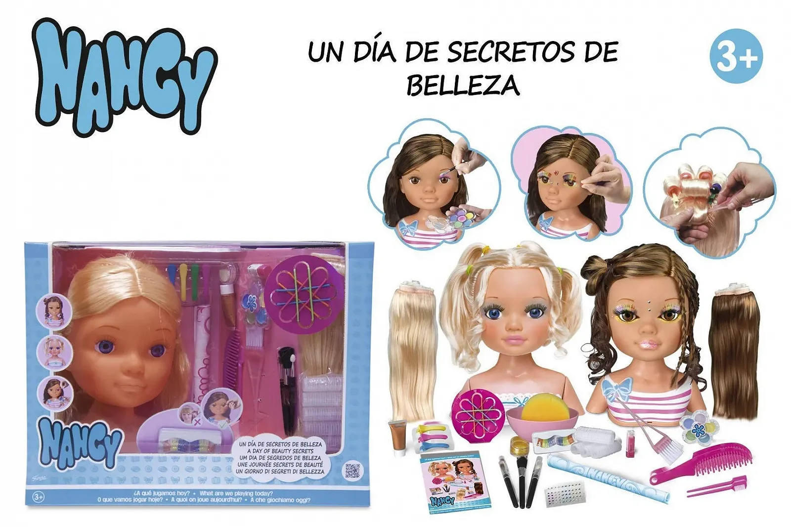 Лялька Famosa Nancy A Day of Beauty Secret Морена, фото №7 Лялька Famosa Nancy A Day of Beauty Secret Морена, фото №7