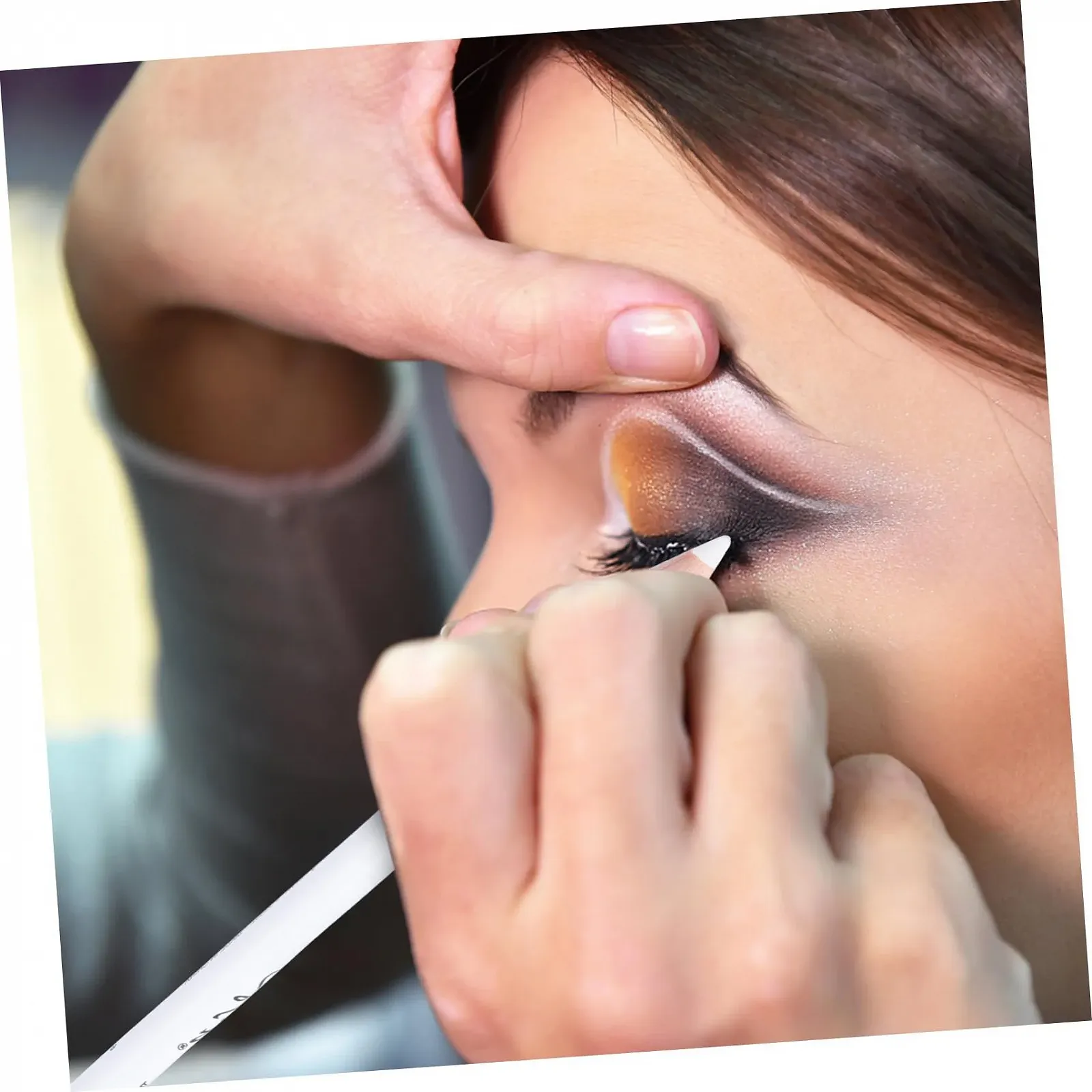 Олівець для очей minkissy Білий, набір, фото №7 Олівець для очей minkissy Білий, набір, фото №7