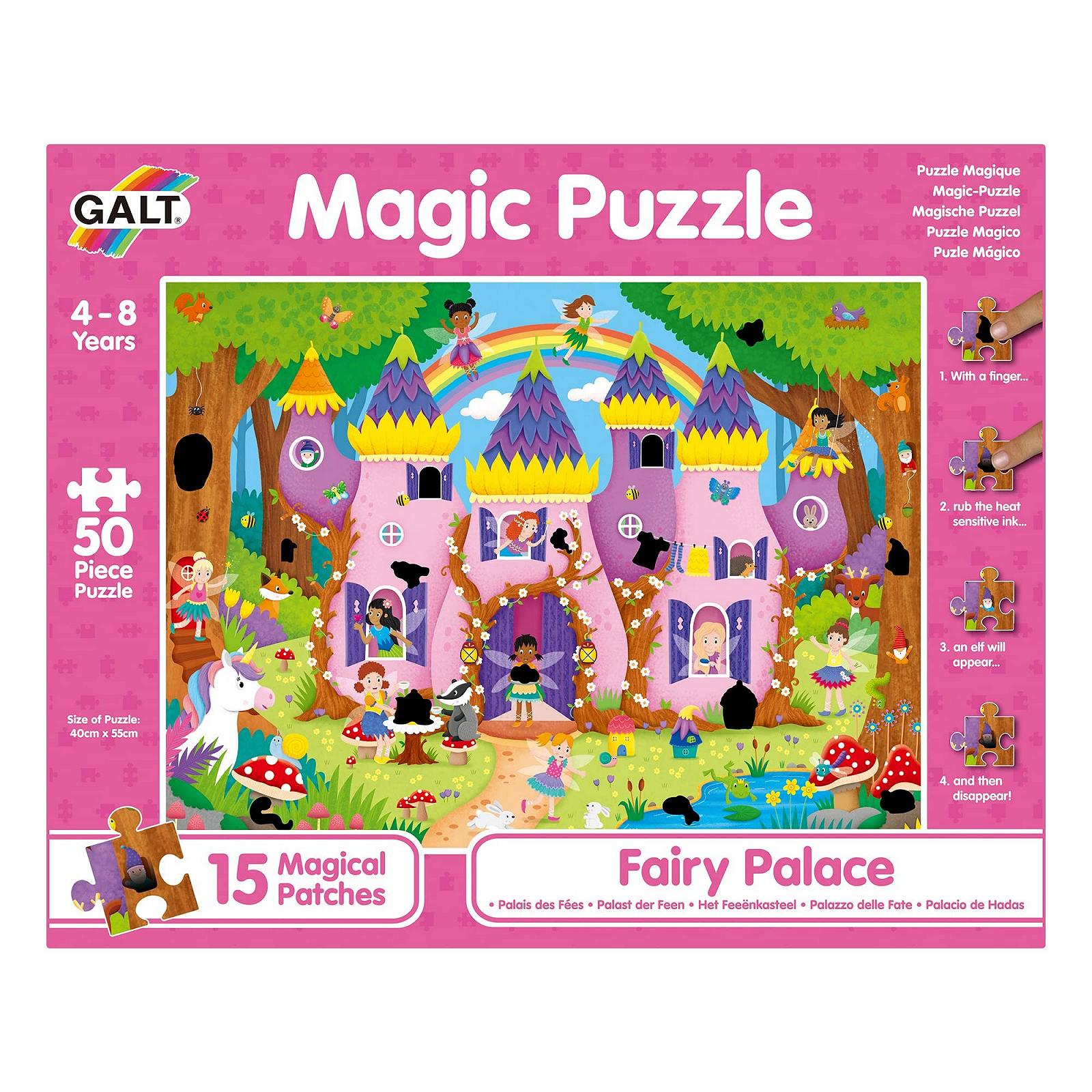 Пазл Galt Toys Magic Puzzle Fairy Palace 50 деталей, фото №2