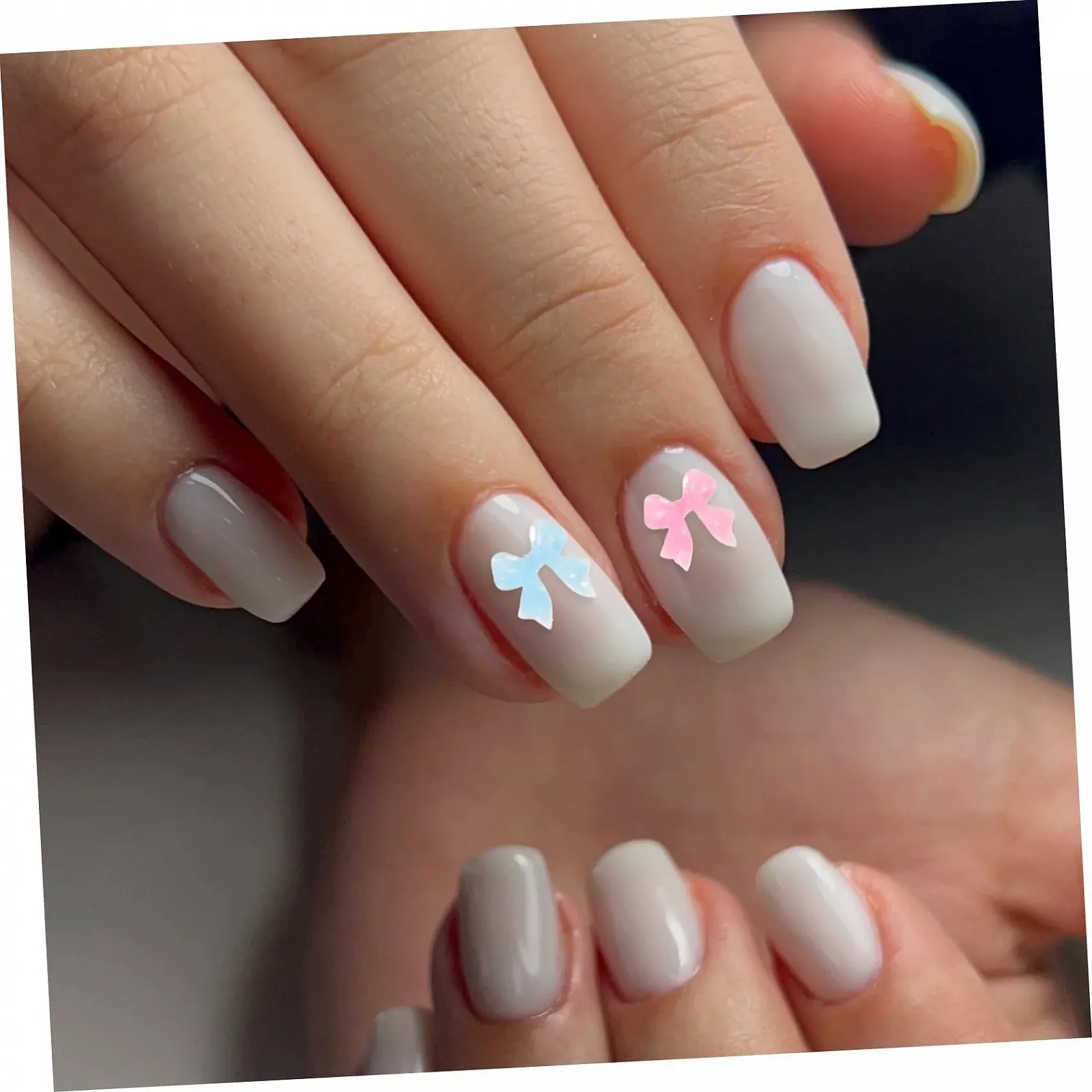 Украшения для ногтей FRCOLOR 200 шт., смоляные бантики, украшения для маникюра, фото №7