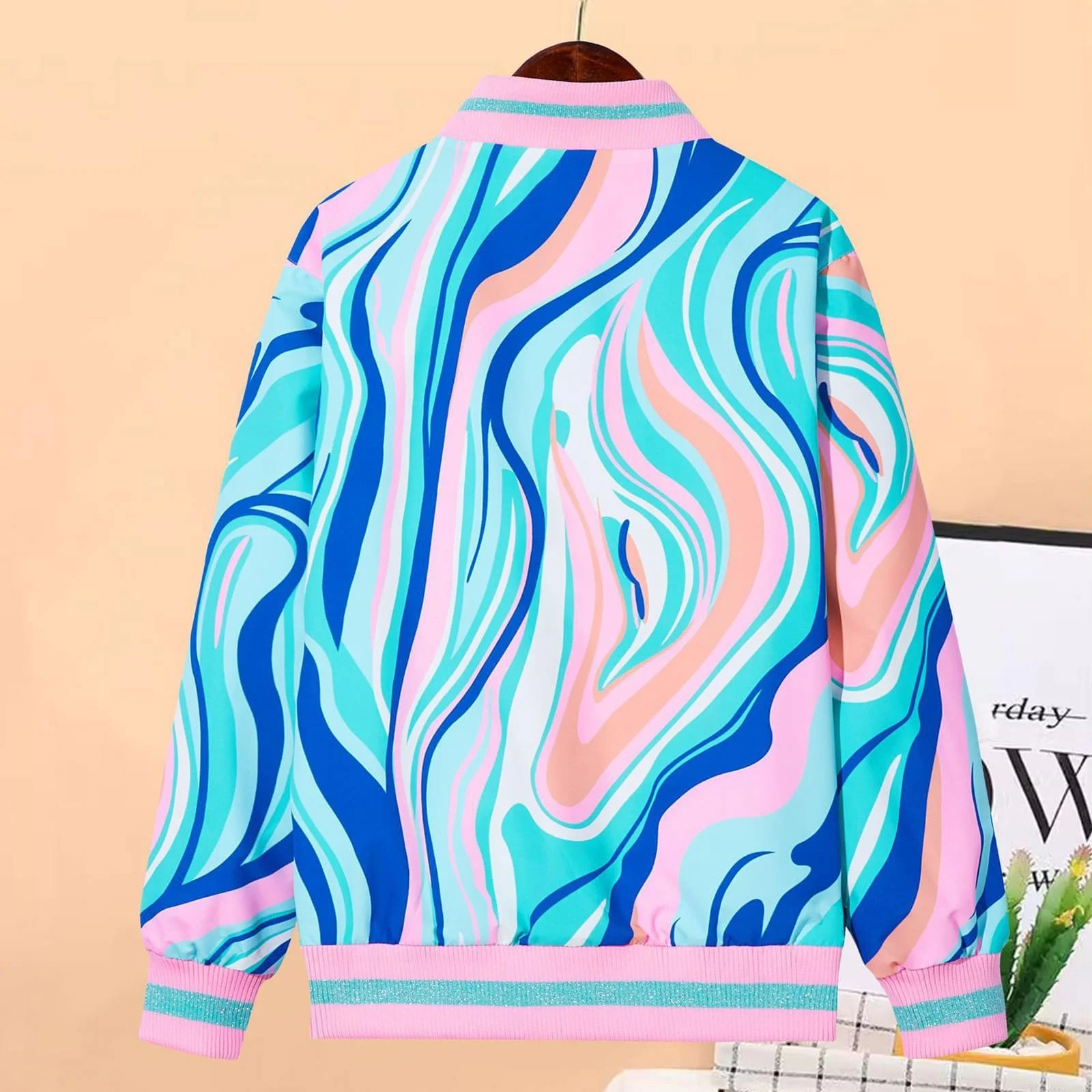 Ветровка Детская Мультяшный Принт Ветронепроницаемая, фото №3