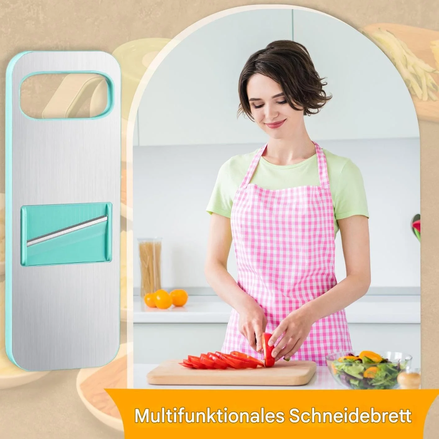 Подрібнювач для цибулі для сиру для дому, фото №2