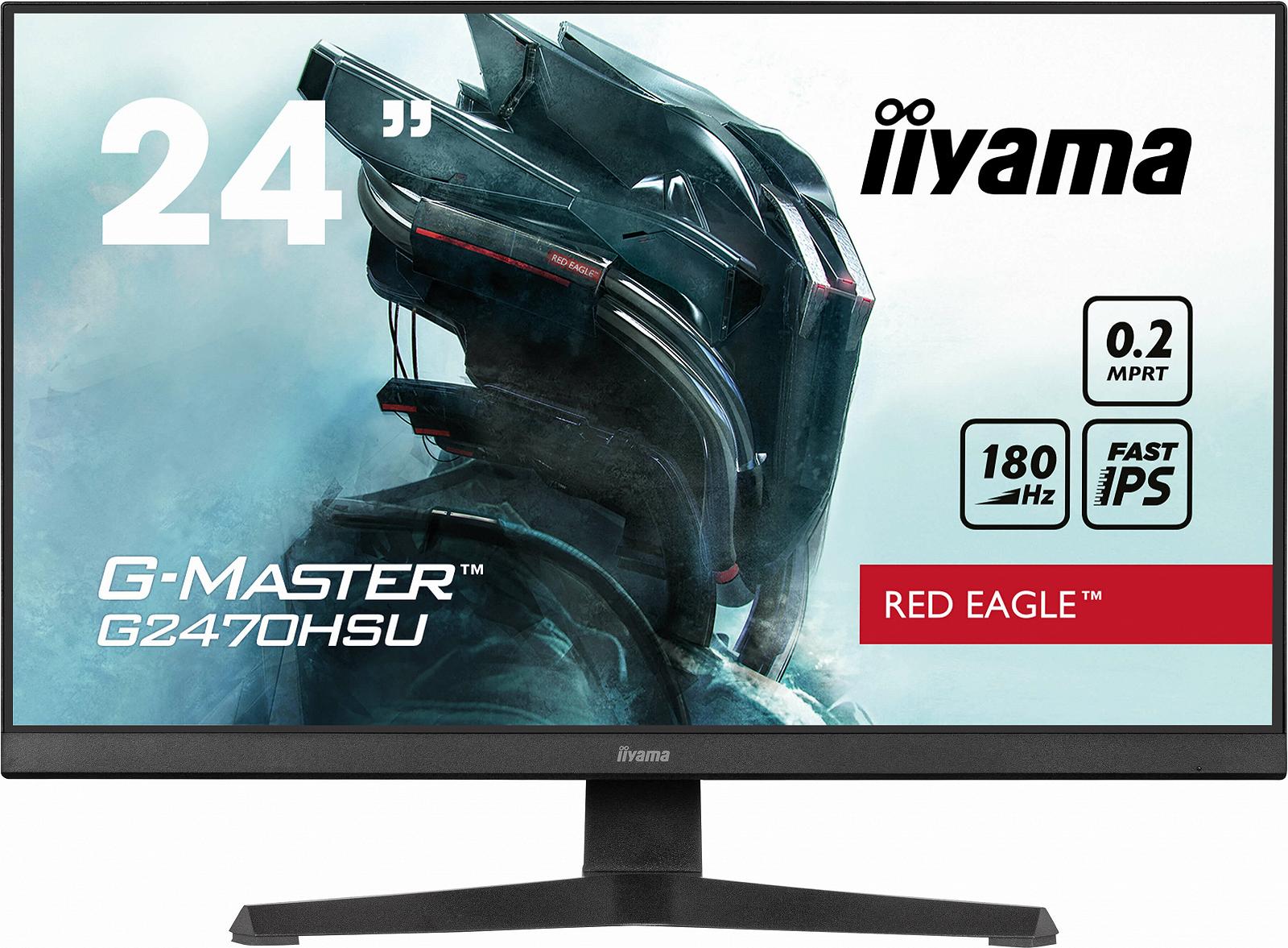 Монітор 23.8" iiyama Gaming G-Master G2470HSU Full HD IPS 180 Гц, фото №1 Монітор 23.8" iiyama Gaming G-Master G2470HSU Full HD IPS 180 Гц, фото №1