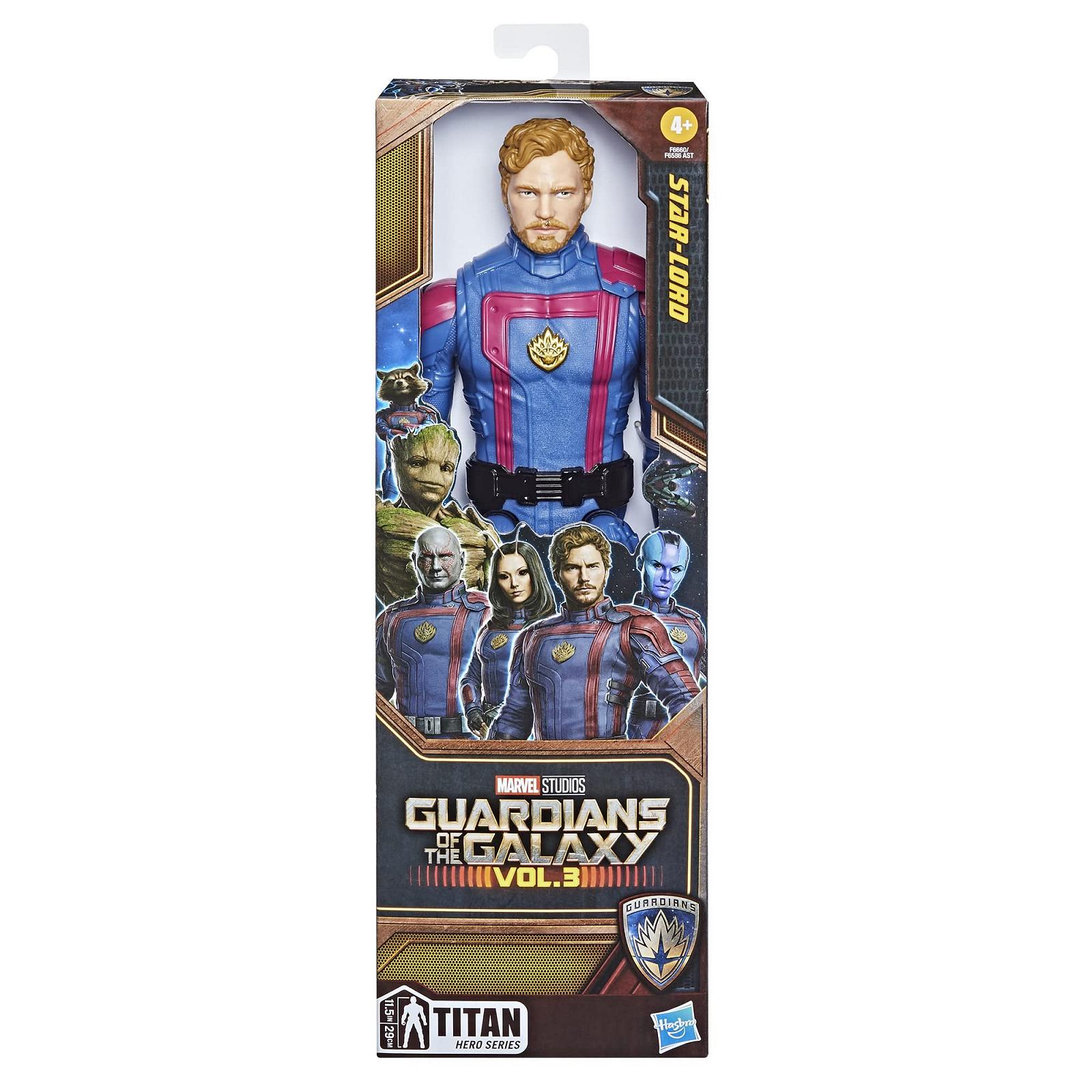 Екшн-фігурка Star-Lord Marvel Guardians of The Galaxy Vol. 3 Titan Hero Series, іграшка-супергерой для дітей віком від 4 років, фото №5