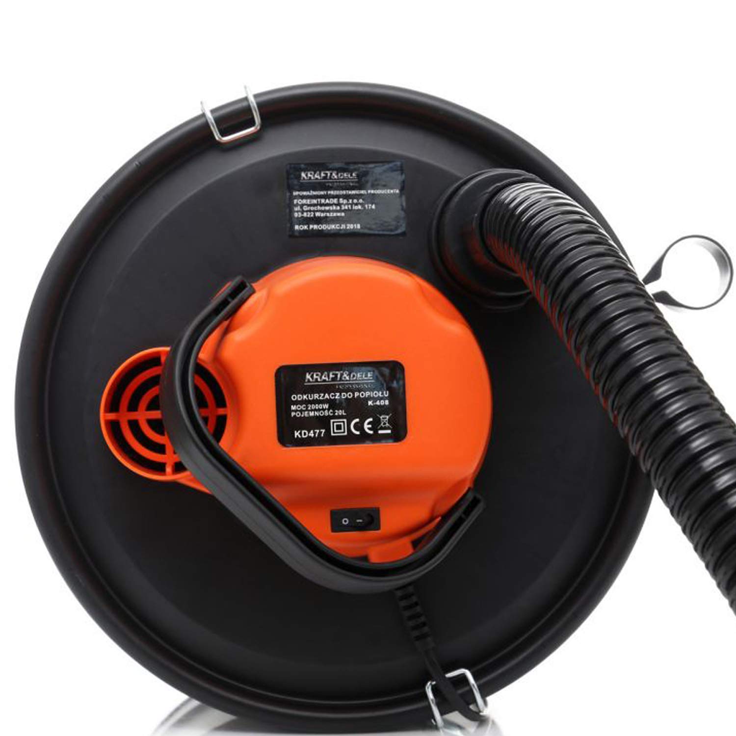 Пылесос Alles für Profi Ash Soot Grill Oven 2000 Вт HEPA Filter KD477, фото №3 Пылесос Alles für Profi Ash Soot Grill Oven 2000 Вт HEPA Filter KD477, фото №3