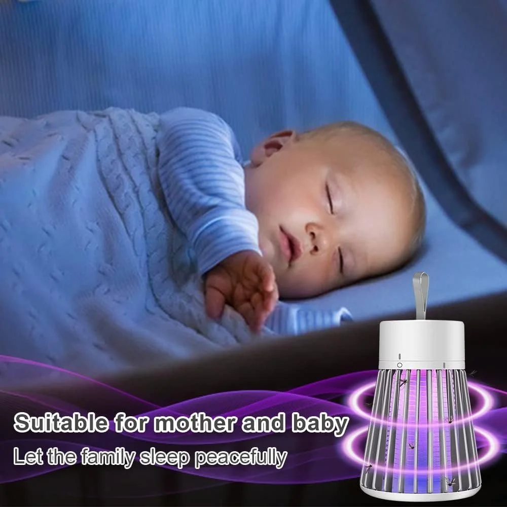 Электрический уничтожитель насекомых Mosquito Trap USB Аккумуляторный Портативный, фото №4