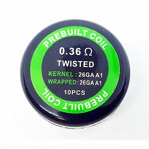 Набор спиралей для Бака PREBUILT Coil Twisted Kanthal 0.36 ohm